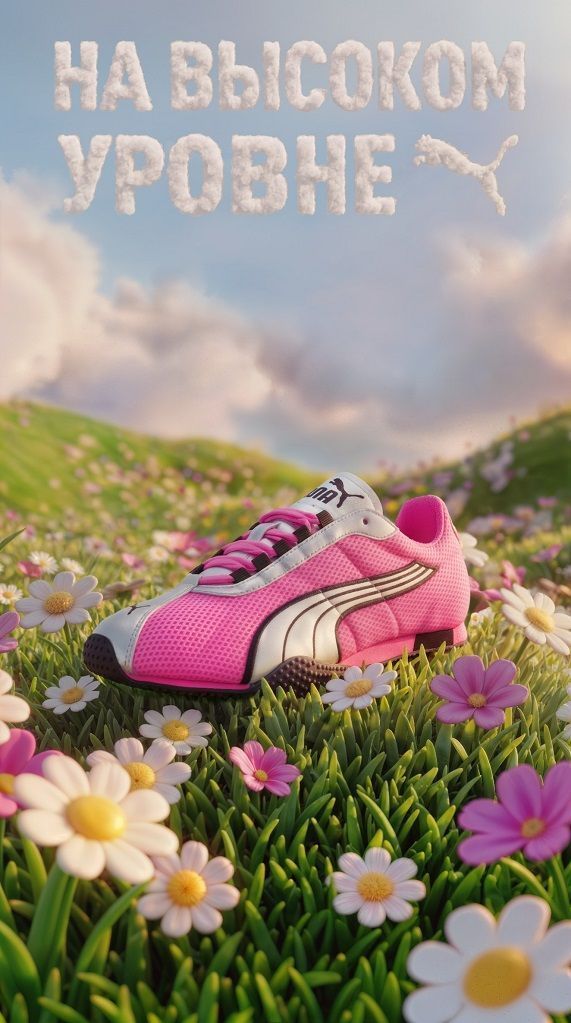 The AMAZING RED chain has launched a campaign in support of the new Puma product. 