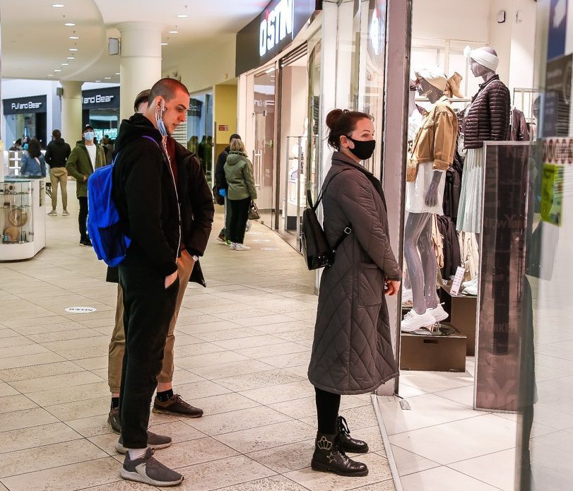 Totzeit. Was wird Covid-19 Quarantäne für den Schuhhandel