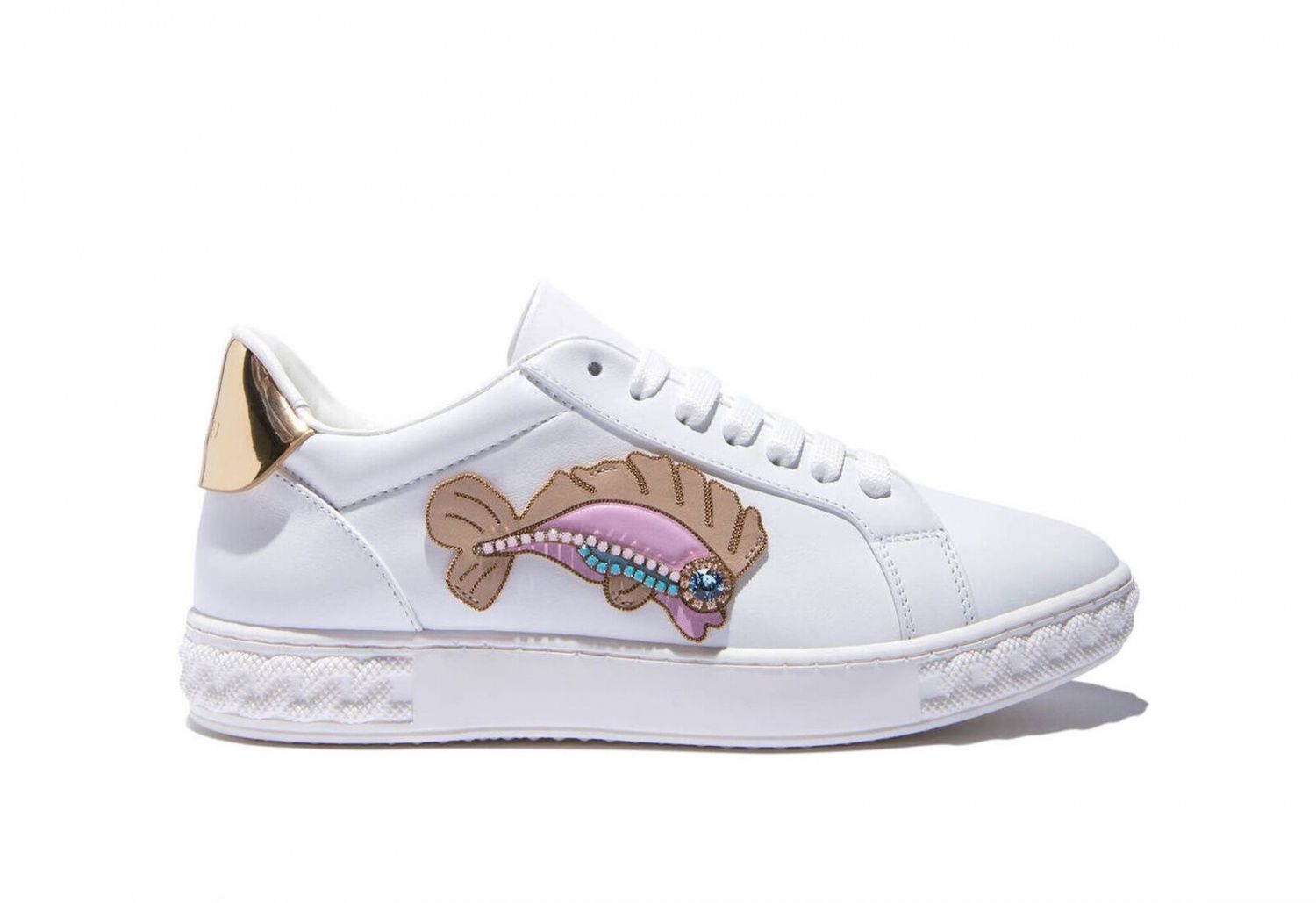 Casadei released sneakers with fish