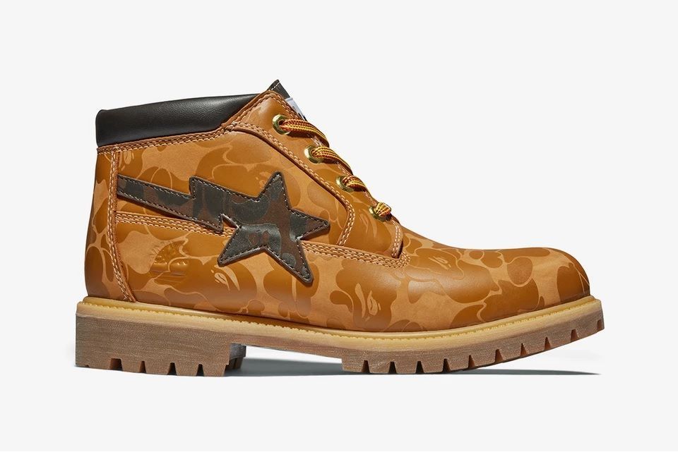 Lanzamiento de la colaboración Timberland x BAPE