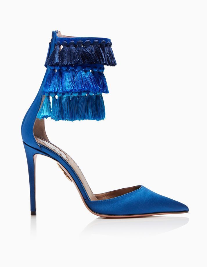 Aquazzura involved Claudia Schiffer in the development of the collection