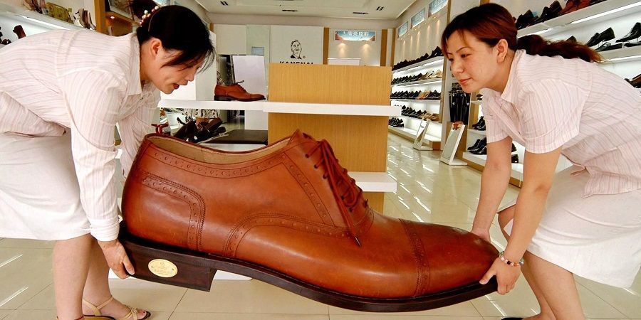 Asia is the largest continent in terms of footwear consumption