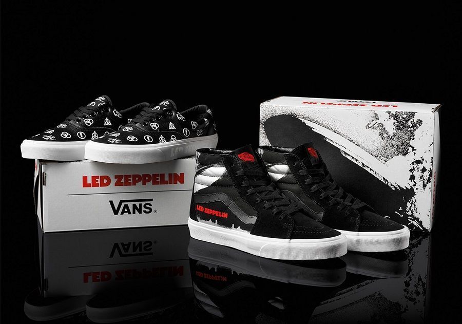 Выходит коллаборация Vans и Led Zeppelin