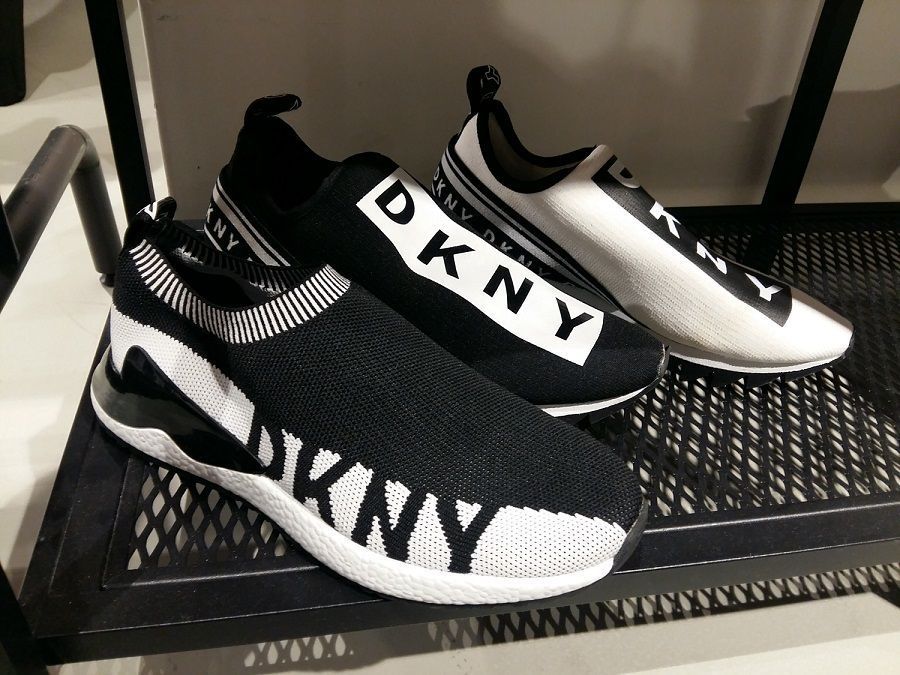 Sneakers from the DKNY Sport collection spring-summer 2019