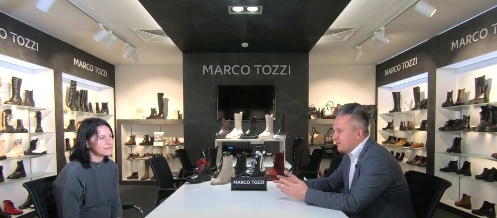 Youtube-канал Shoes Report: интервью с директором по продажам Marco Tozzi, Эльдаром Шаффнером