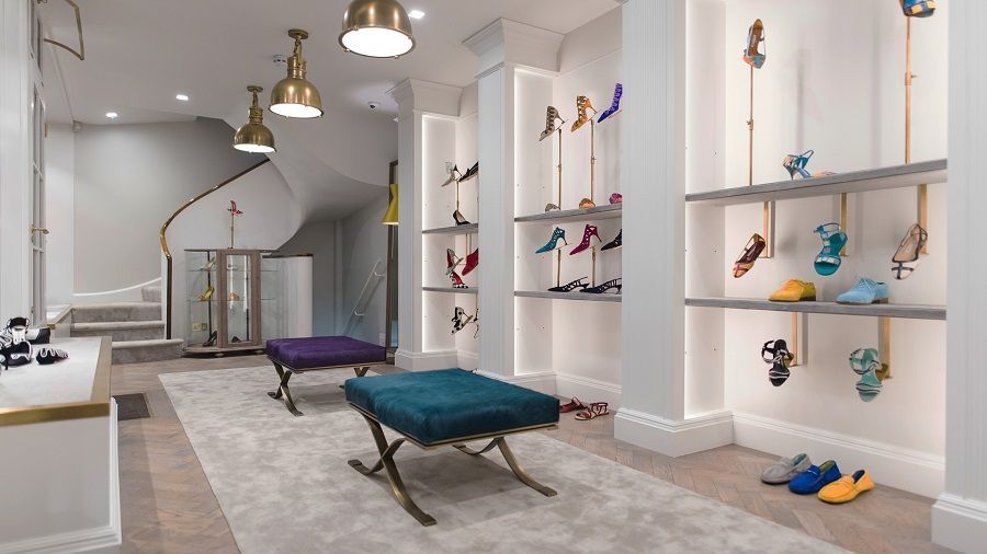 Manolo Blahnik is about to expand its flagship at Burlington Arcade