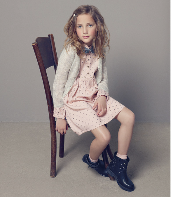 Mango brand presented a spring-summer collection for children