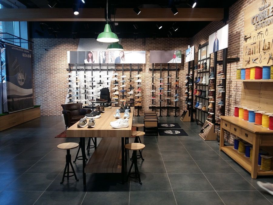 Timberland opened a store on Old Arbat