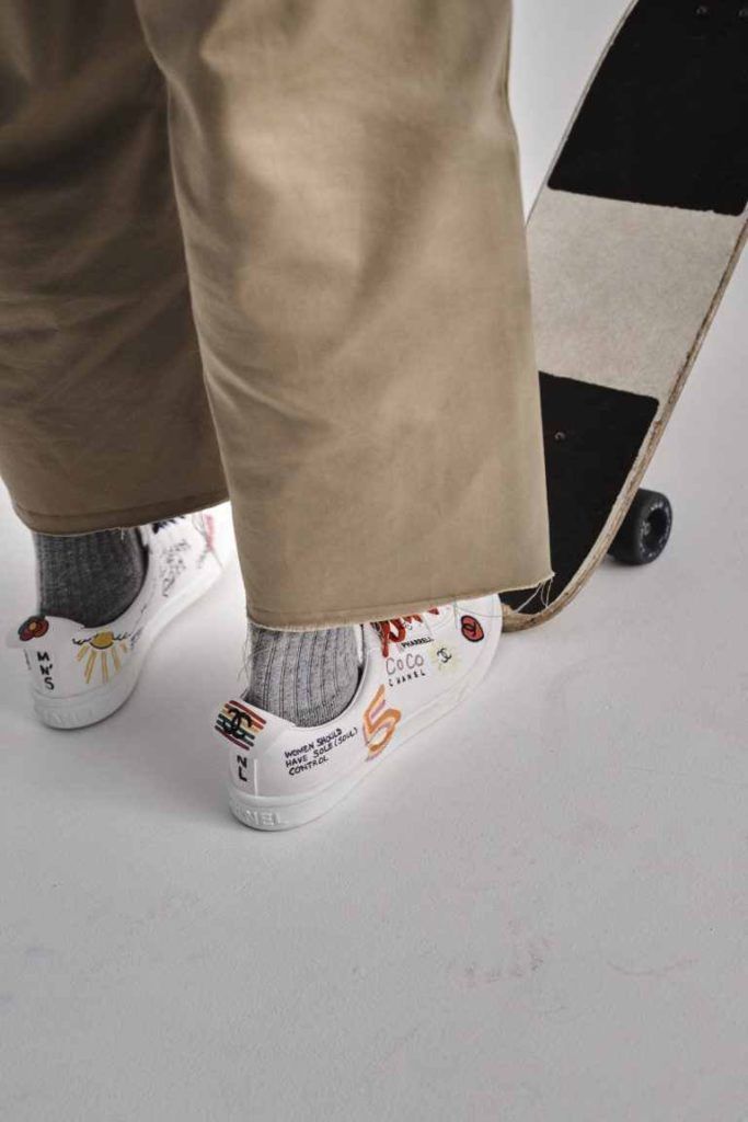 Pharell x Chanel sneakers