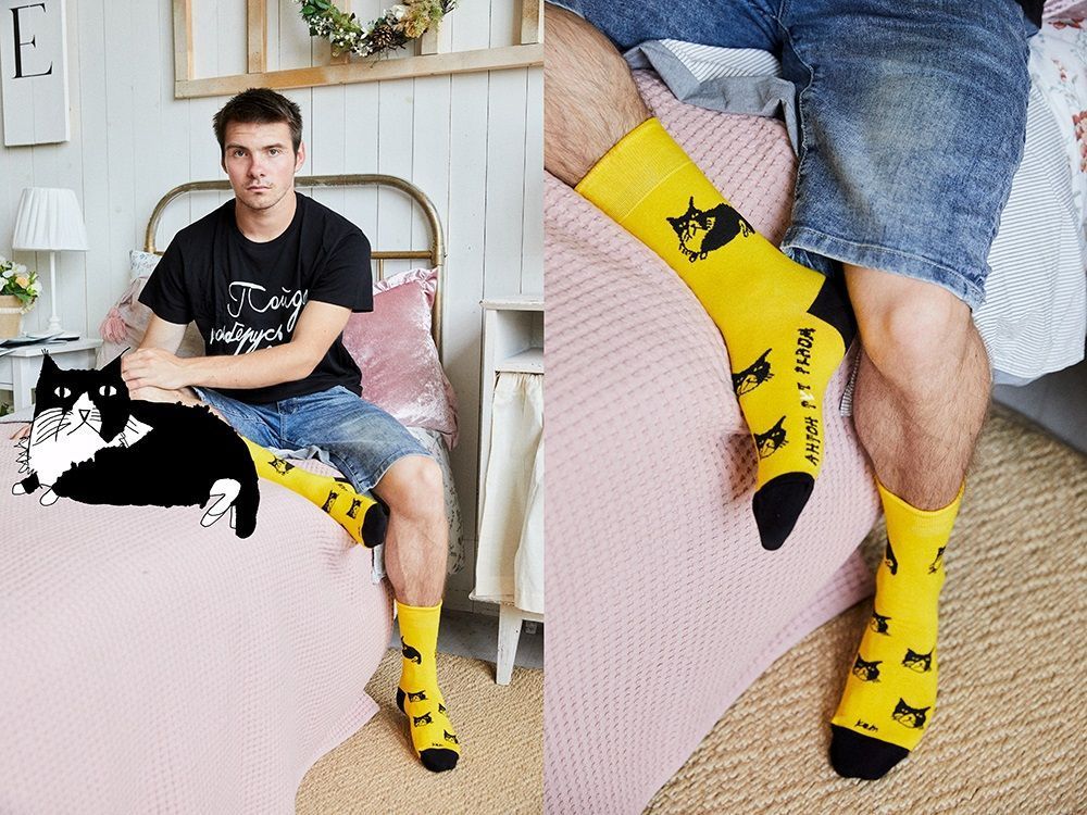 St.Friday Socks выпустил носки в коллаборации с фондом «Антон тут рядом» 