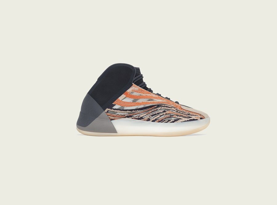 Выходит новый силуэт adidas + YEEZY - YZY QNTM Flash Orange 