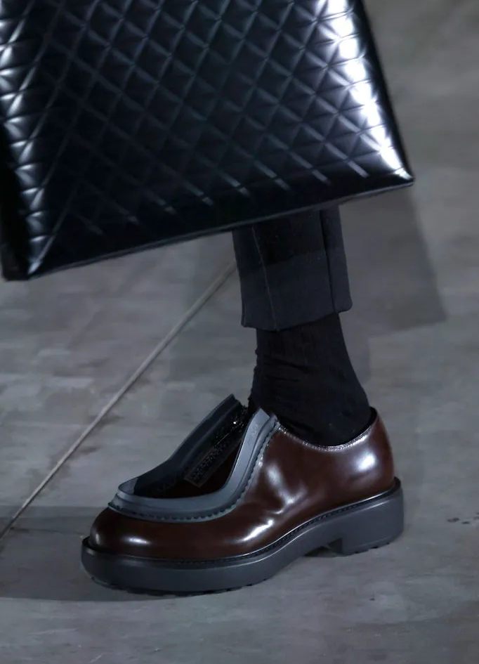 Prada svela nuovi modelli chunky alla settimana della moda milanese