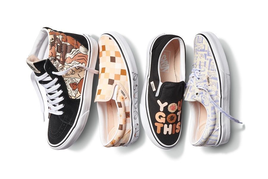 Vans drew attention to the problem of breast cancer and released a thematic collection
