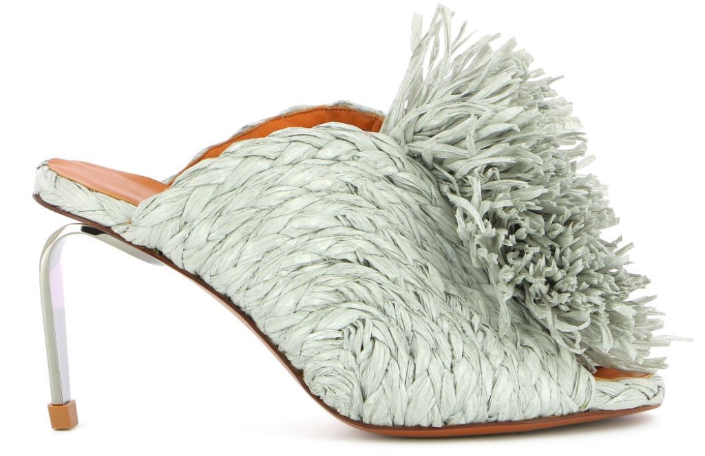 Clergerie представил люксовую обувь из соломы на Неделе моды в Париже
