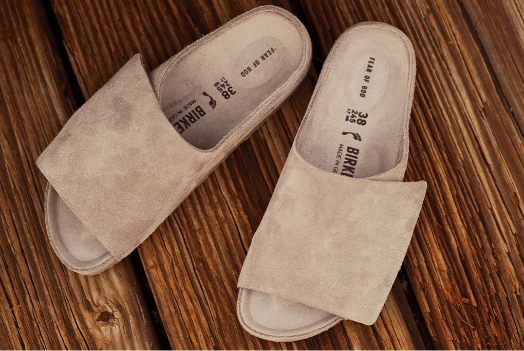 Birkenstock bringt neue Slipper aus Wildleder und Filz auf den Markt