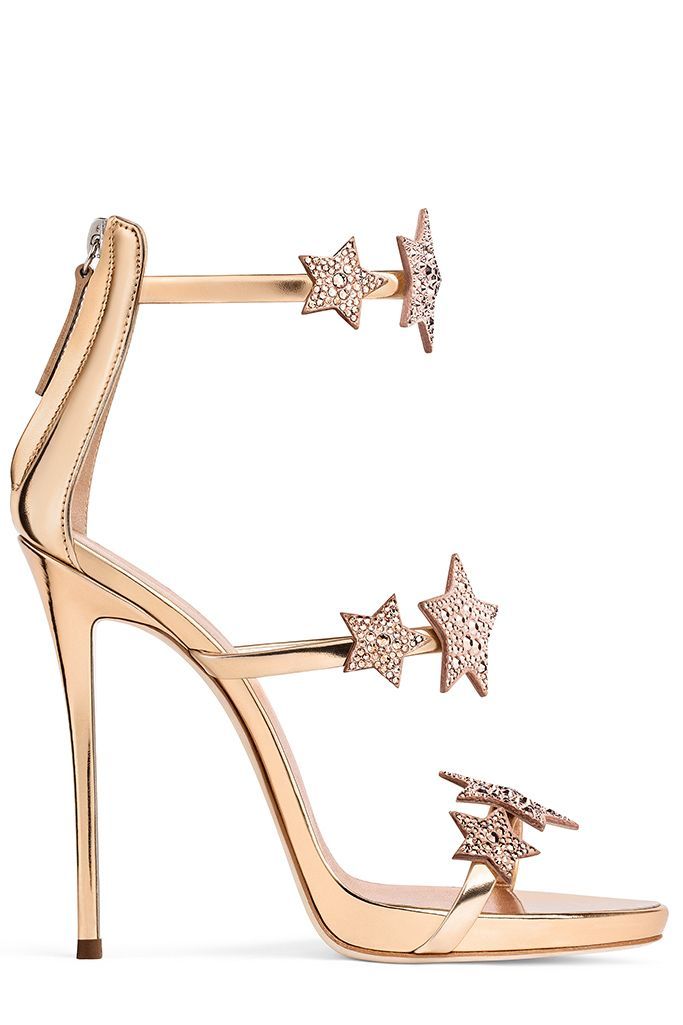 Giuseppe Zanotti has released a festive collection of shoes