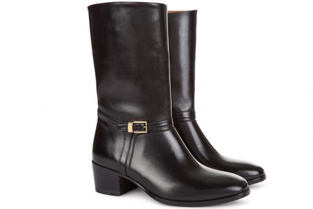 Bally introduced an updated version of the model boots Bally riding boot