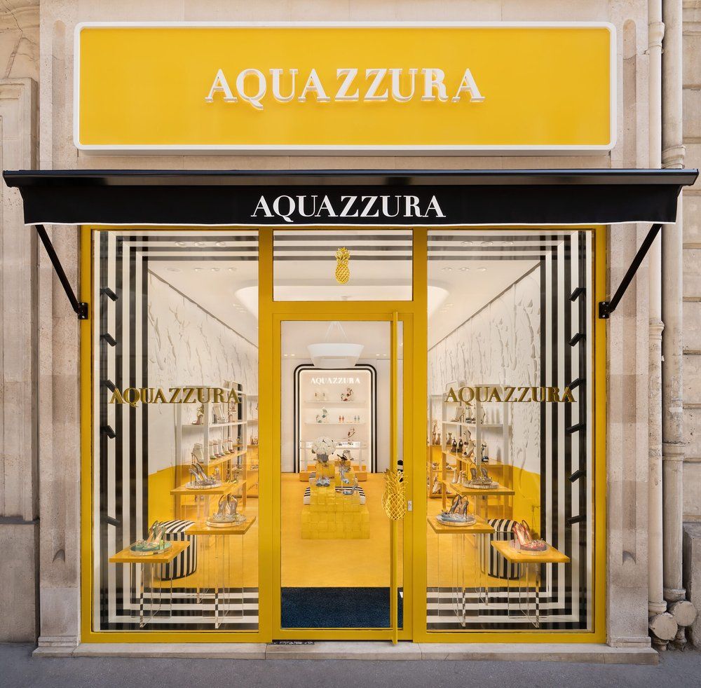 Aquazzura открыл флагманский бутик в Париже