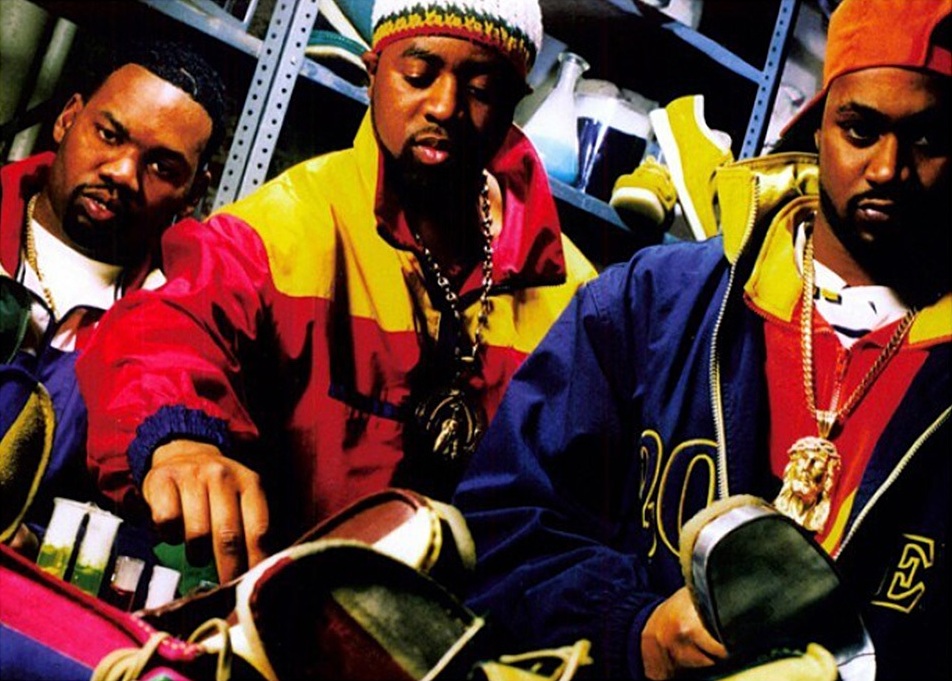 Miembros de Wu-Tang y sus wallabees (1993)