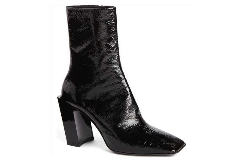 Balenciaga Square Toe Ankle Boots