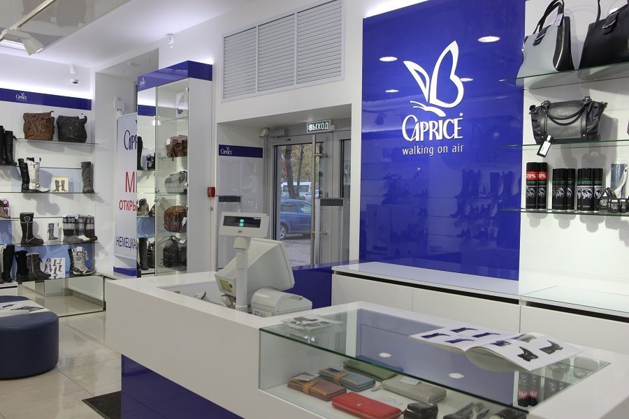 Caprice: new store and collection