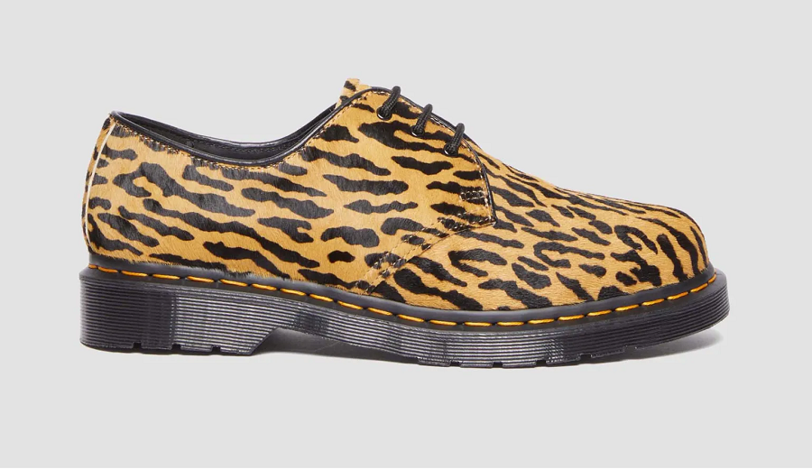 Dr. Martens and Wacko Maria collaboration features leopard print martens