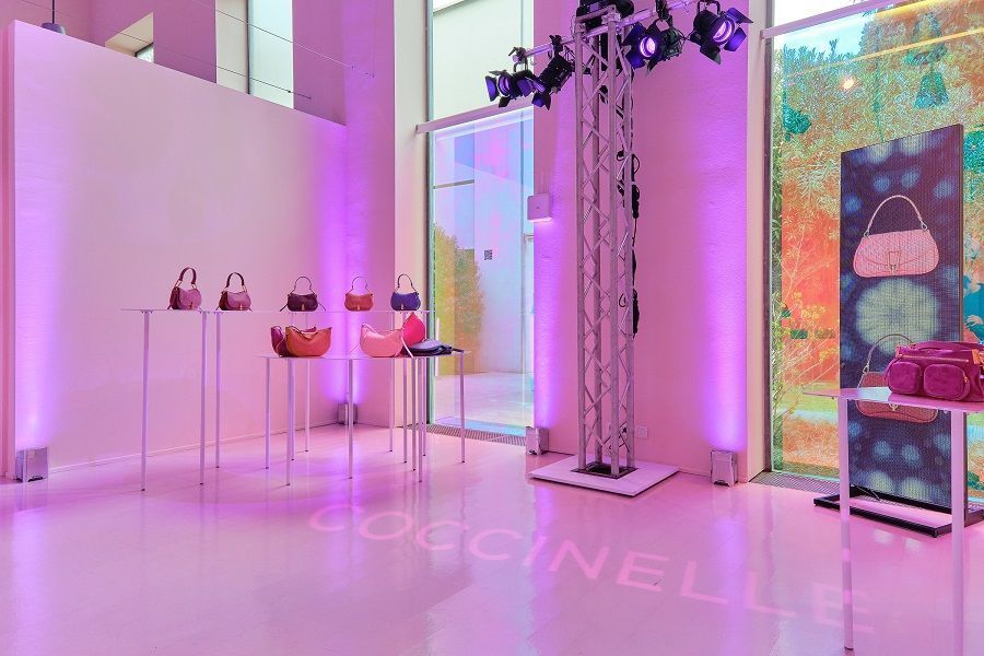 Coccinelle added shoes and jewelry to its collection