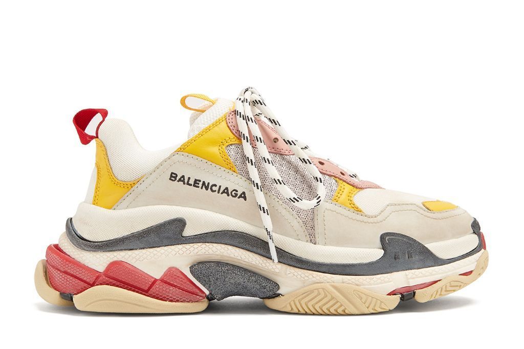 Balenciaga updated the look of Triple S sneakers
