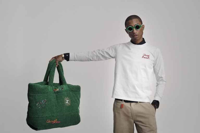 Pharell Williams presented a new collaboration with Chanel