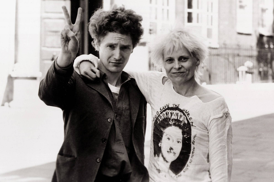 Malcolm McLaren y Vivienne Westwood en los años 70