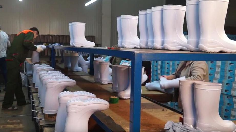 In the Moscow region, shoe production exceeded 11 million pairs per year