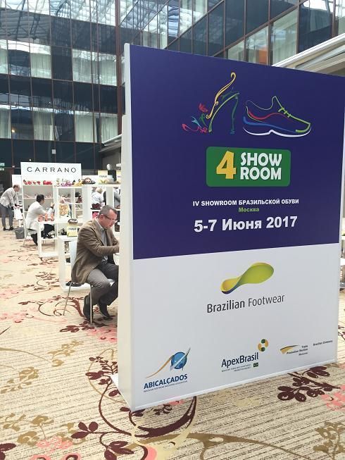 The Fourth Show Room of Brazilian Shoes Ended in Moscow