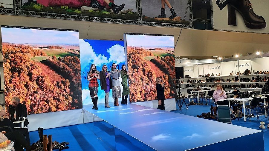 La colección de estreno de Euro Shoes comenzó en Moscú