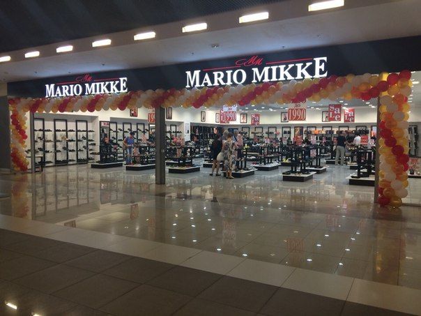 Shoe store Mario Mikke will open in the metropolitan mall "Mosaic"