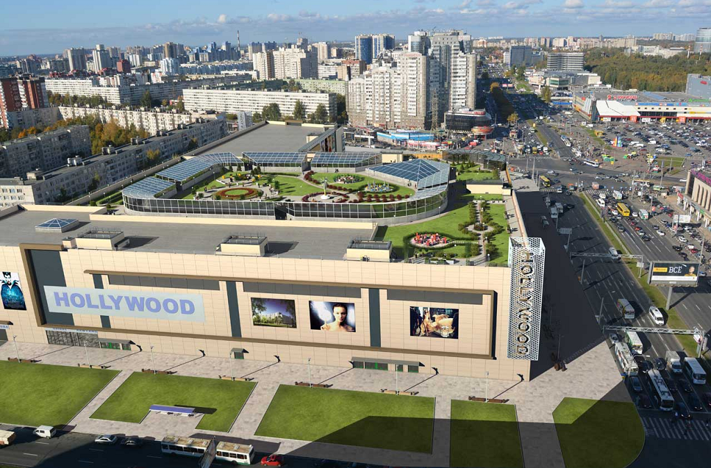 В Петербурге ожидают открытие крупного торгового комплекса Hollywood