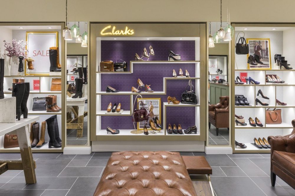 Clarks opened a new store in the AFIMALL City shopping center