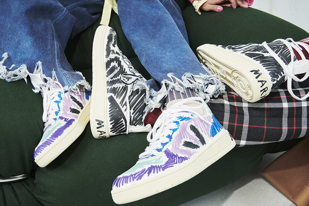 Collaboration Marni and Veja reminded me of my childhood