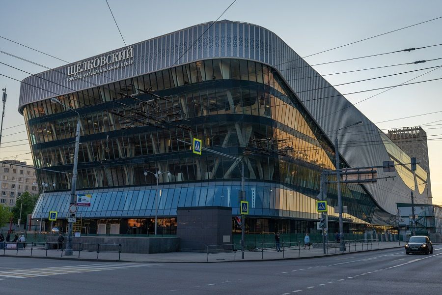 En Moscú, preparándose para la apertura del centro comercial "Schelkovsky"