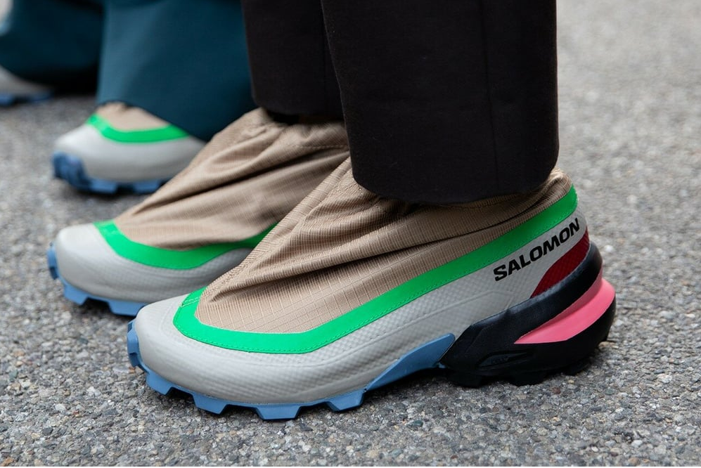 MM6 Maison Margiela and Salomon have released their own version of trekking shoes