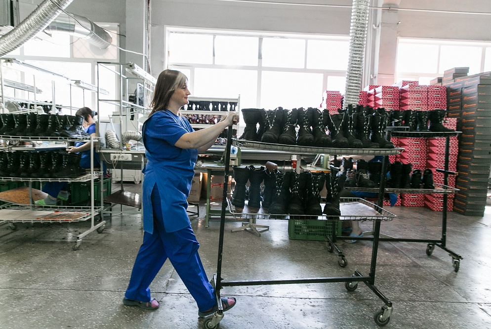 Factory S-Tep "Zapatos de Rusia" puede evitar la bancarrota