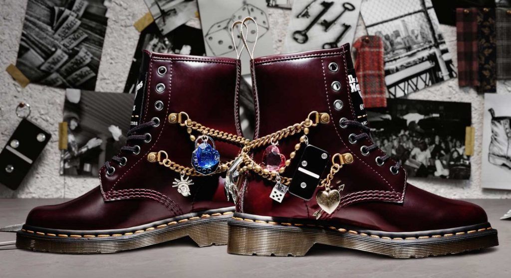 Dr. Martens and Marc Jacobs presented a new design for the anniversary model of the martens