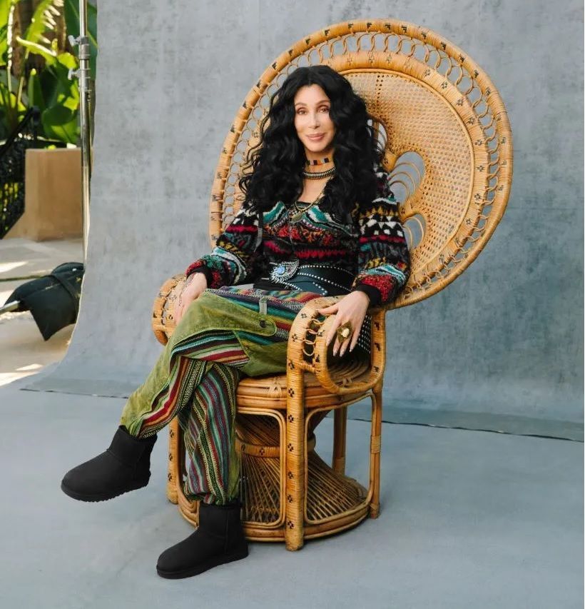 Cher became the face of California UGG