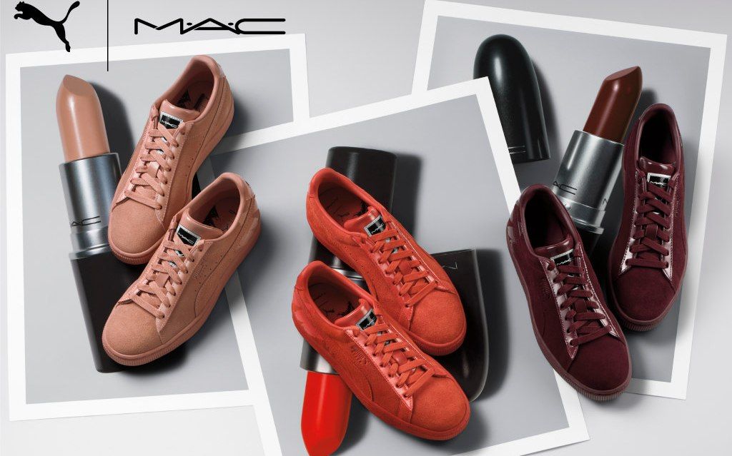 Puma выпустит кроссовки в популярных оттенках помады MAC