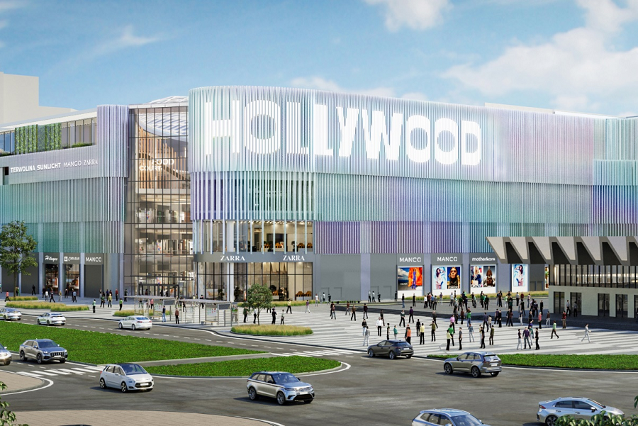 El centro comercial más grande de HOLLYWOOD se está construyendo en San Petersburgo