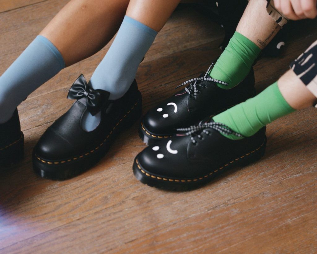 Dr.Martens  выпустил коллаборацию с Lazy Oaf