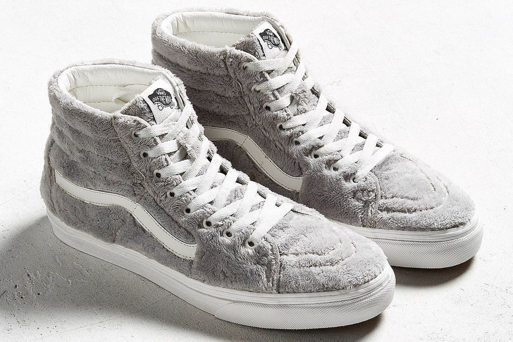 Vans released woolen sneakers