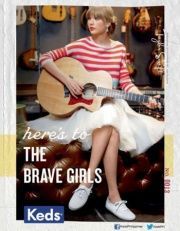 Keds released a second capsule with Taylor Swift