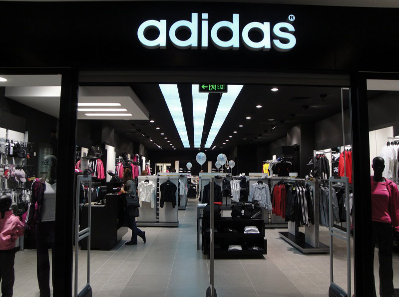 Adidas pop-up store opens at Podium Market