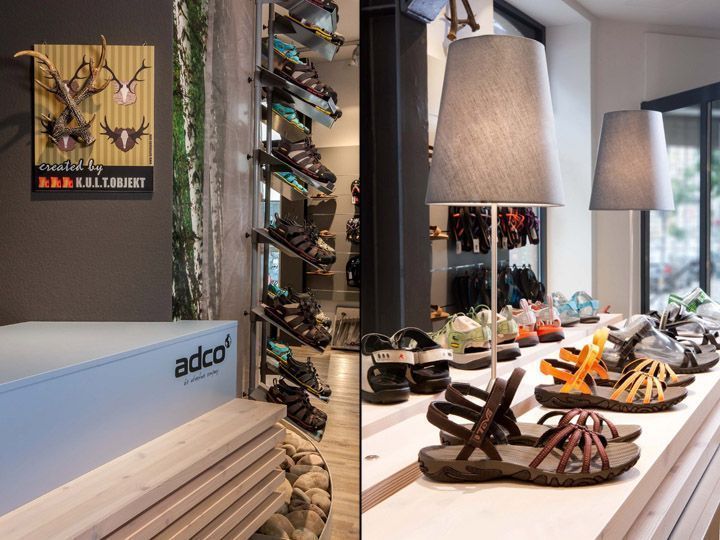 Three shoe retail interiors that perfectly reflect the brand concept