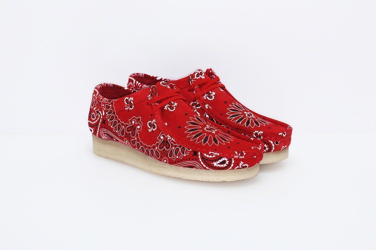 New Supreme x Clarks Originals Wallabee Collaboration Releases 30 May